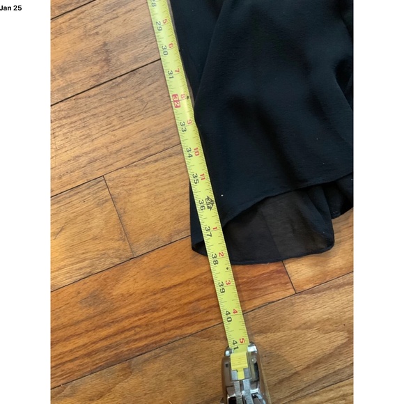 EIleen Fisher Dress Small Black Tank Sleeveless Silk Classic Minimalist Classy! - Picture 3 of 4